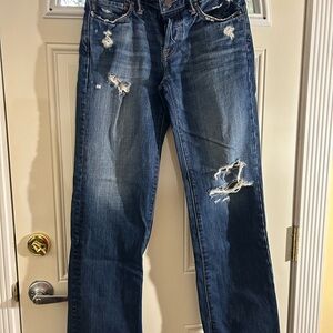 Abercrombie & Fitch button fly, boot cut Jeans size 30/32